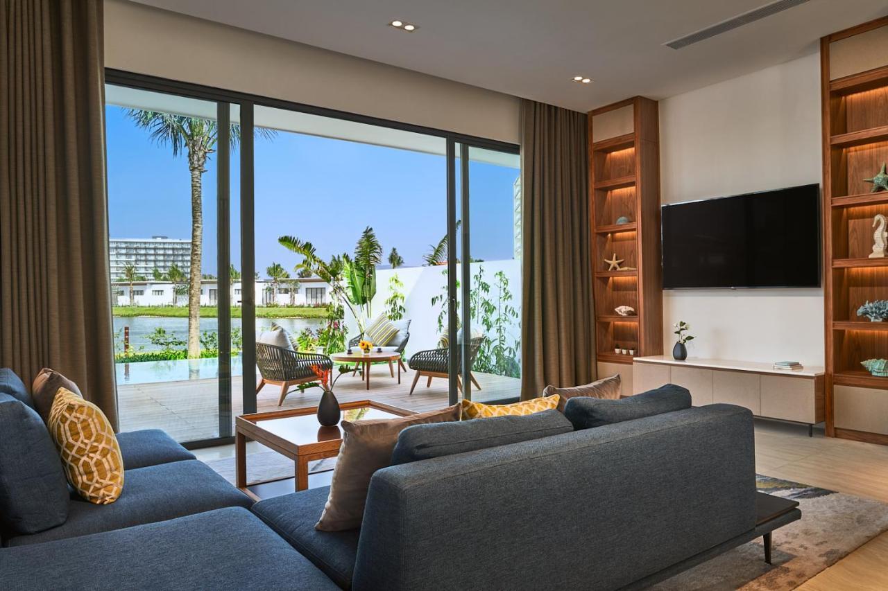 Moevenpick Villas & Residences Phu Quoc Luaran gambar A living room at the resort